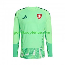 Thuis Tenue van Tsjechië Keepersshirt Heren 2026-27 Lange Mouw