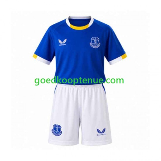 Thuis Tenue van Everton Kind 2-13 jaar 2026-27 Korte Mouw