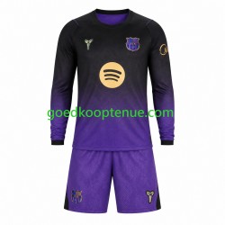 Uit Tenue van FC Barcelona Kind 2-13 jaar 2026-27 Lange Mouw