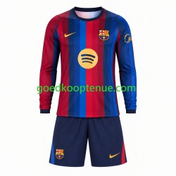 Thuis Tenue van FC Barcelona Kind 2-13 jaar 2026-27 Lange Mouw