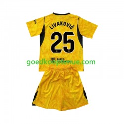 4de Tenue van FC Barcelona Keepersshirt Dominik Livakovic 25 Kind 2-13 jaar 2026-27 Korte Mouw