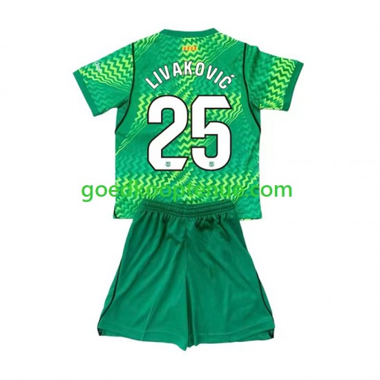 Thuis Tenue van FC Barcelona Keepersshirt Dominik Livakovic 25 Kind 2-13 jaar 2026-27 Korte Mouw