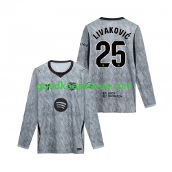 Uit Tenue van FC Barcelona Keepersshirt Dominik Livakovic 25 Heren 2026-27 Lange Mouw