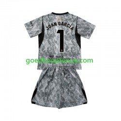 Uit Tenue van FC Barcelona Keepersshirt Joan Garcia 1 Kind 2-13 jaar 2026-27 Korte Mouw