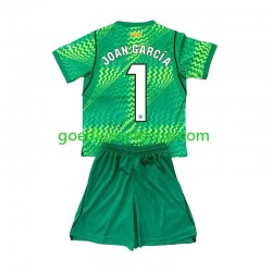 Thuis Tenue van FC Barcelona Keepersshirt Joan Garcia 1 Kind 2-13 jaar 2026-27 Korte Mouw