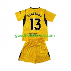 4de Tenue van FC Barcelona Keepersshirt Wojciech Szczesny 13 Kind 2-13 jaar 2026-27 Korte Mouw