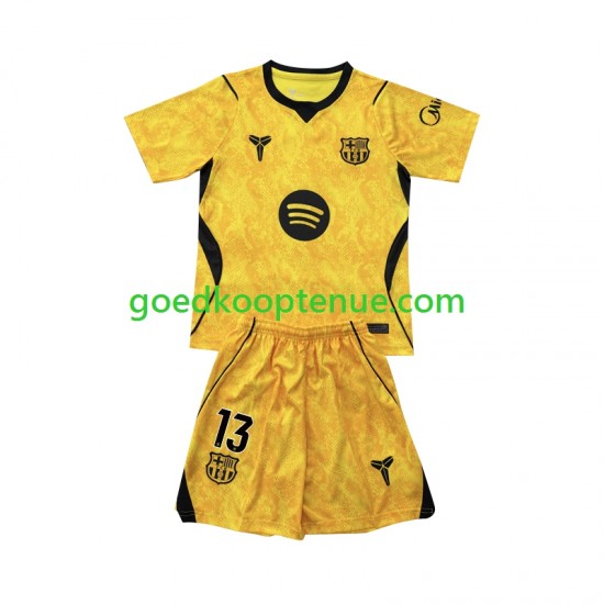 4de Tenue van FC Barcelona Keepersshirt Wojciech Szczesny 13 Kind 2-13 jaar 2026-27 Korte Mouw