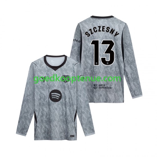 Uit Tenue van FC Barcelona Keepersshirt Wojciech Szczesny 13 Heren 2026-27 Lange Mouw