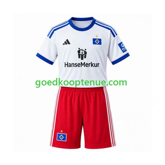 Thuis Tenue van Hamburger SV Kind 2-13 jaar 2026-27 Korte Mouw