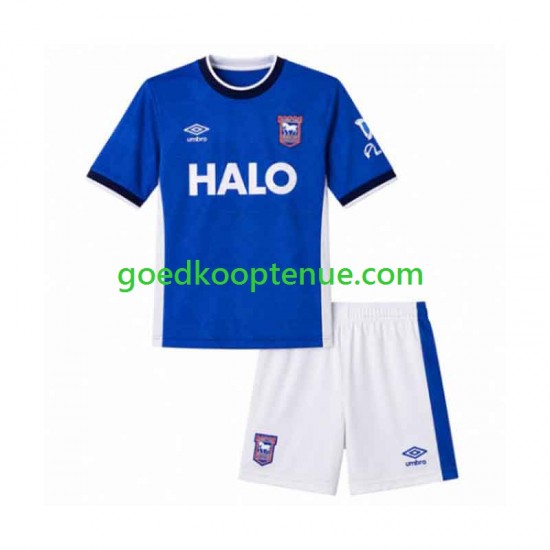 Thuis Tenue van Ipswich Town Kind 2-13 jaar 2026-27 Korte Mouw