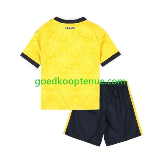 Uit Tenue van Leeds United Kind 2-13 jaar 2026-27 Korte Mouw