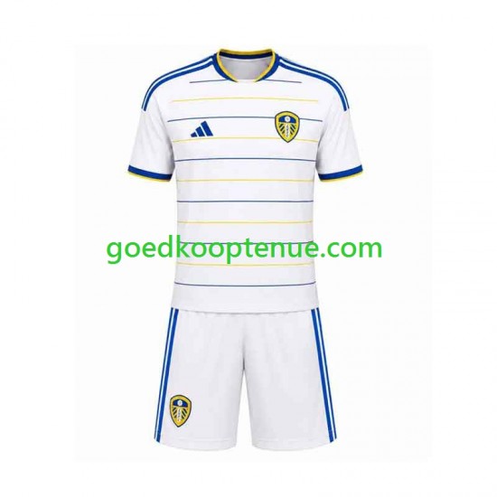 Thuis Tenue van Leeds United Kind 2-13 jaar 2026-27 Korte Mouw