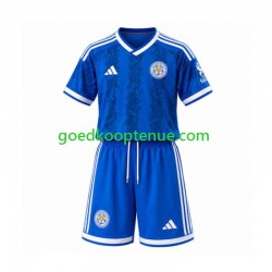 Thuis Tenue van Leicester City Kind 2-13 jaar 2026-27 Korte Mouw