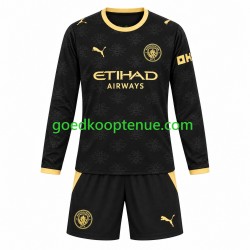 Uit Tenue van Manchester City Kind 2-13 jaar 2026-27 Lange Mouw