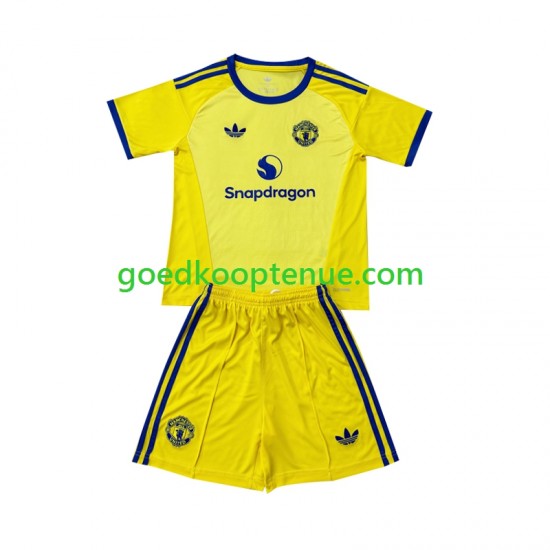 3de Tenue van Manchester United Keepersshirt Kind 2-13 jaar 2026-27 Korte Mouw