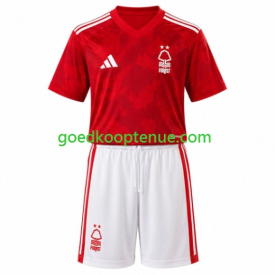 Thuis Tenue van Nottingham Forest Kind 2-13 jaar 2026-27 Korte Mouw
