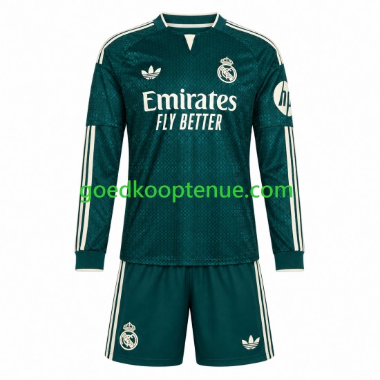 Uit Tenue van Real Madrid Kind 2-13 jaar 2026-27 Lange Mouw