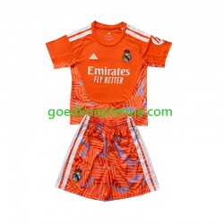 Thuis Tenue van Real Madrid Keepersshirt Kind 2-13 jaar 2026-27 Korte Mouw