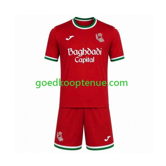 3de Tenue van Real Sociedad Kind 2-13 jaar 2026-27 Korte Mouw