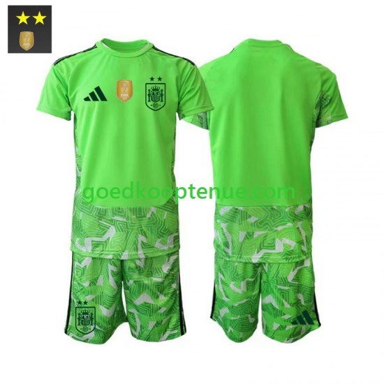 3de Tenue van Spanje Keepersshirt Kind 2-13 jaar 2026-27 Korte Mouw