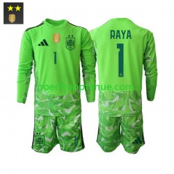 3de Tenue van Spanje Keepersshirt David Raya 1 Kind 2-13 jaar 2026-27 Lange Mouw