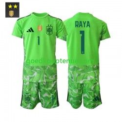 3de Tenue van Spanje Keepersshirt David Raya 1 Kind 2-13 jaar 2026-27 Korte Mouw