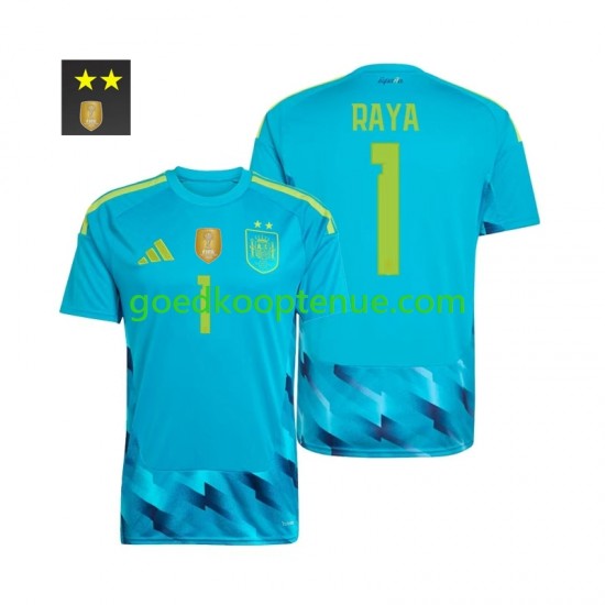 Thuis Tenue van Spanje Keepersshirt David Raya 1 Heren 2026-27 Korte Mouw