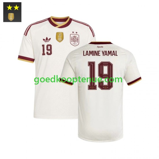 Uit Tenue van Spanje Lamine Yamal 19 Heren 2026-27 Korte Mouw