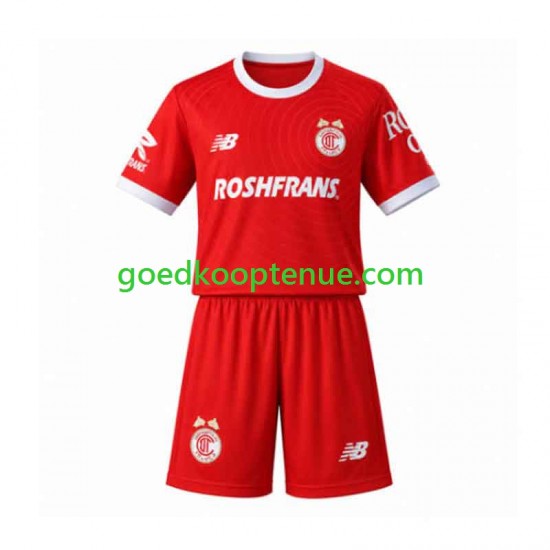 Thuis Tenue van Toluca Kind 2-13 jaar 2026-27 Korte Mouw
