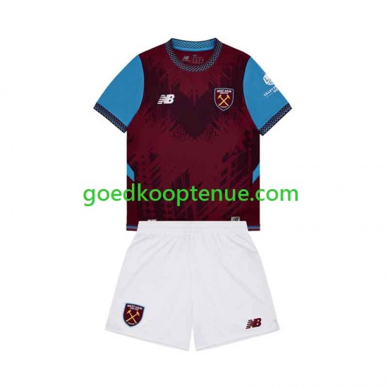 Thuis Tenue van West Ham United Kind 2-13 jaar 2026-27 Korte Mouw