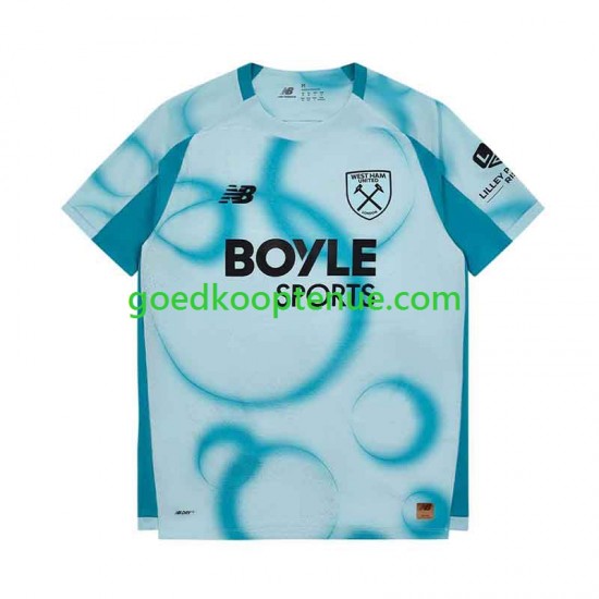 3de Tenue van West Ham United Heren 2026-27 Korte Mouw