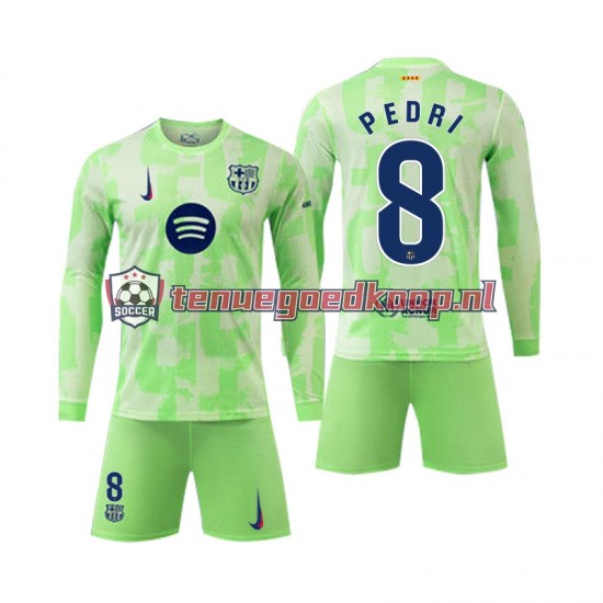 3de Tenue van FC Barcelona Pedri 8 Kind 2-13 jaar 2024-25 Lange Mouw 3de Tenue van FC Barcelona Pedri 8 Kind 2-13 jaar 2024-25 Lange Mouw