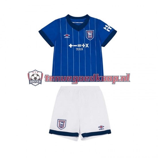 Thuis Tenue van Ipswich Town Kind 2-13 jaar 2024-25 Korte Mouw Thuis Tenue van Ipswich Town Kind 2-13 jaar 2024-25 Korte Mouw