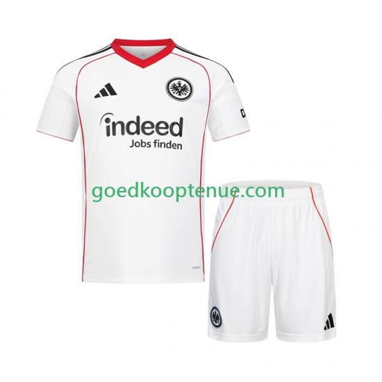 Uit Tenue van Eintracht Frankfurt Kind 2-13 jaar 2025-26 Korte Mouw