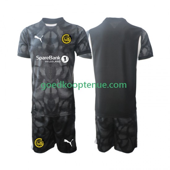 Thuis Tenue van FK Bodø/Glimt Keepersshirt Kind 2-13 jaar 2025 Korte Mouw