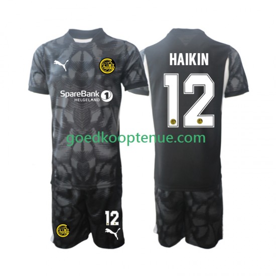 Thuis Tenue van FK Bodø/Glimt Keepersshirt Nikita Haikin 12 Kind 2-13 jaar 2025 Korte Mouw