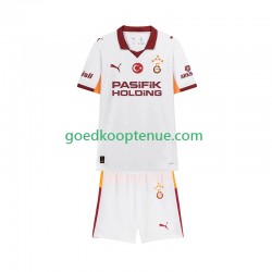 Uit Tenue van Galatasaray Kind 2-13 jaar 2025-26 Korte Mouw