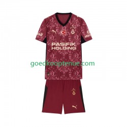 3de Tenue van Galatasaray Kind 2-13 jaar 2025-26 Korte Mouw