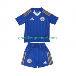 Thuis Tenue van Leicester City Kind 2-13 jaar 2025-26 Korte Mouw