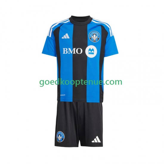 Thuis Tenue van CF Montréal Kind 2-13 jaar 2025 Korte Mouw
