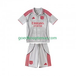3de Tenue van Olympique Lyonnais Kind 2-13 jaar 2025-26 Korte Mouw