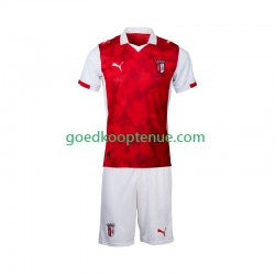 Thuis Tenue van SC Braga Kind 2-13 jaar 2025-26 Korte Mouw