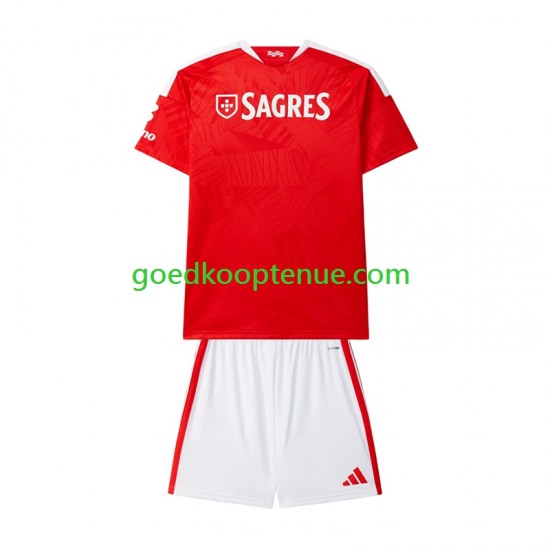 Thuis Tenue van Benfica Kind 2-13 jaar 2026-27 Korte Mouw