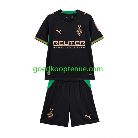 Uit Tenue van Borussia Mönchengladbach Kind 2-13 jaar 2026-27 Korte Mouw