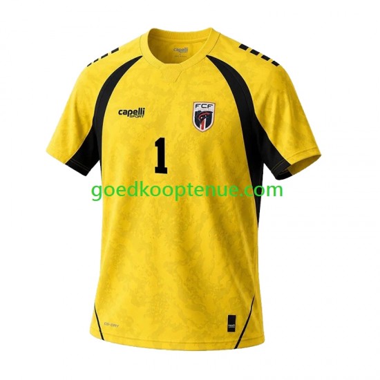Thuis Tenue van Keepersshirt Cape Verde Vozinha 1 Heren 2026 Korte Mouw