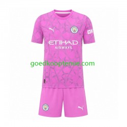 Uit Tenue van Manchester City Keepersshirt Kind 2-13 jaar 2026-27 Korte Mouw
