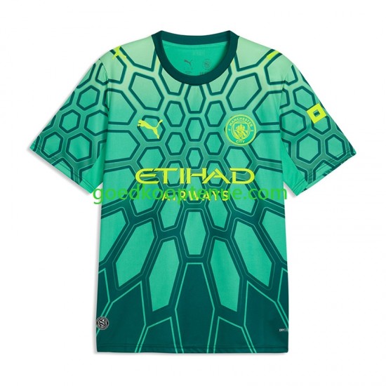 Thuis Tenue van Manchester City Keepersshirt Gianluigi Donnarumma Kind 2-13 jaar 2026-27 Korte Mouw