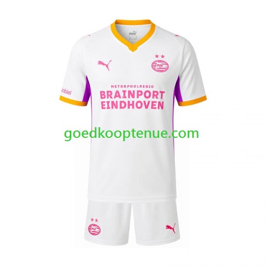 Uit Tenue van PSV Eindhoven Kind 2-13 jaar 2026-27 Korte Mouw