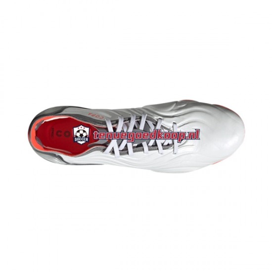 Voetbalschoenen Adidas COPA SENSE.1 FG White Gnist Rood Grijs Wit