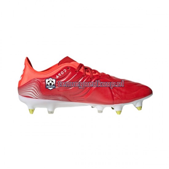 Voetbalschoenen Adidas COPA SENSE.1 SG Meteorite Rood Wit